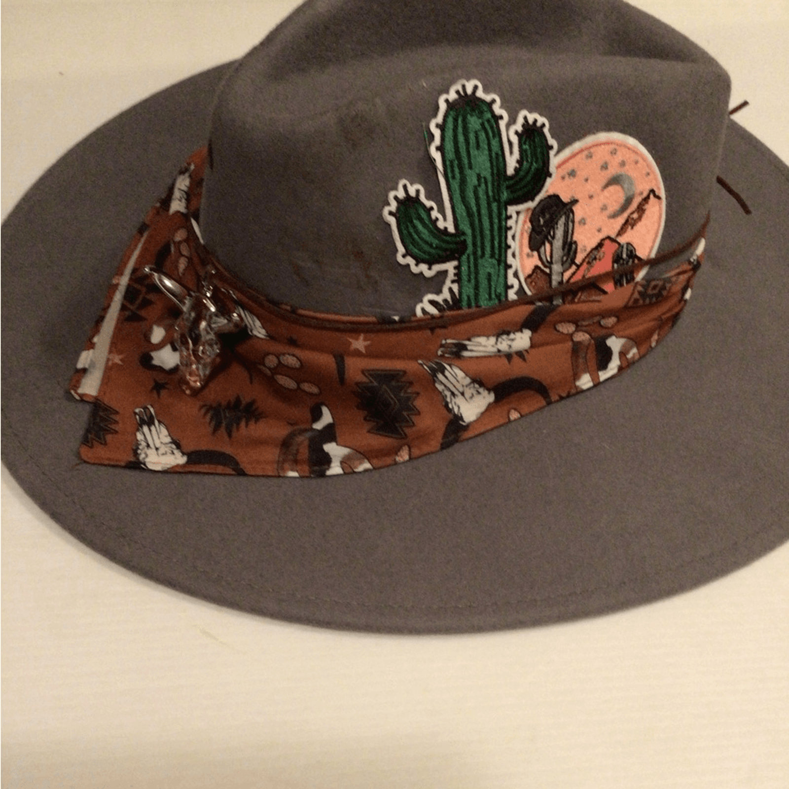 New ! Wyeth X Ruxpinsrags Upcycled Rancher
